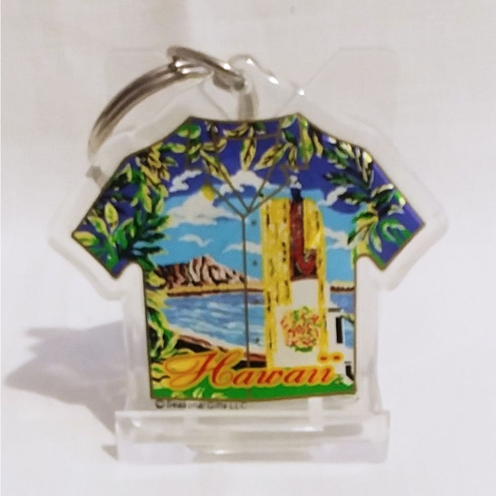 HAWAIIAN Shirt Keychain